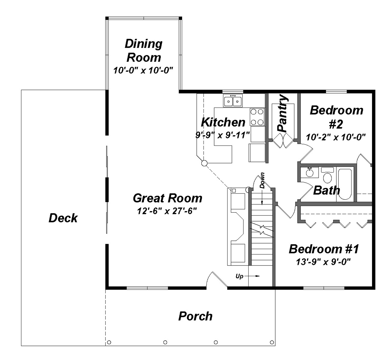 Conneaut Main Floor Plan
