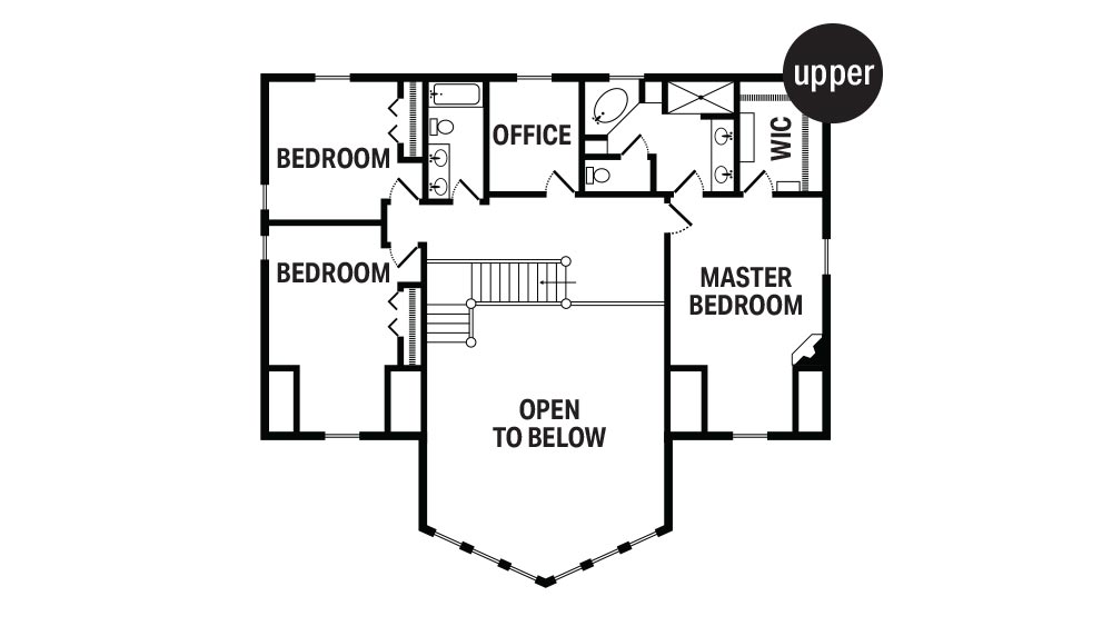 Diamond Upper Floor Plan