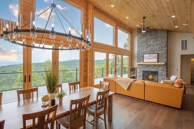 Grand Summit Log - Full Living Area 2 - Timberhaven