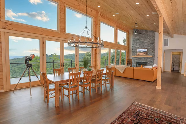 Grand Summit Log - Full Living Area 1 - Timberhaven