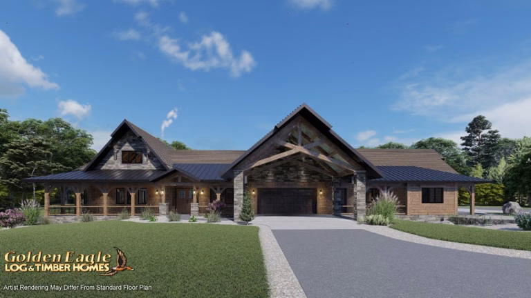 Golden Eagle Forever Home UCT Floor Plan Rendering 2