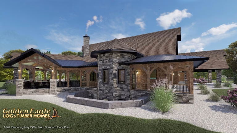 Golden Eagle Forever Home UCT Floor Plan Rendering 8