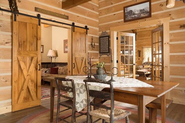 Pleasant Grove Log - Sunroom - Timberhaven