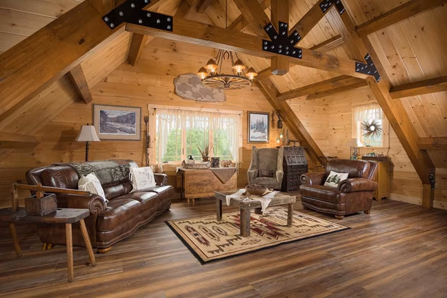 Pleasant Grove Log - Loft - Timberhaven