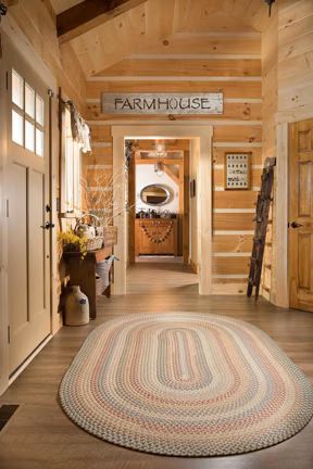 Pleasant Grove Log - Mudroom - Timberhaven