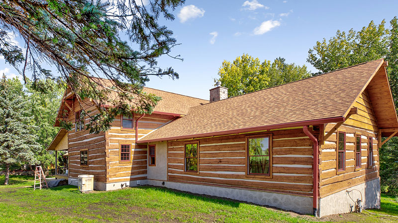 perma-chink historic home