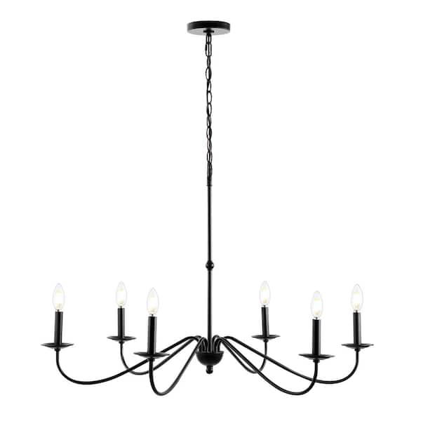 farmhouse iron chandelier