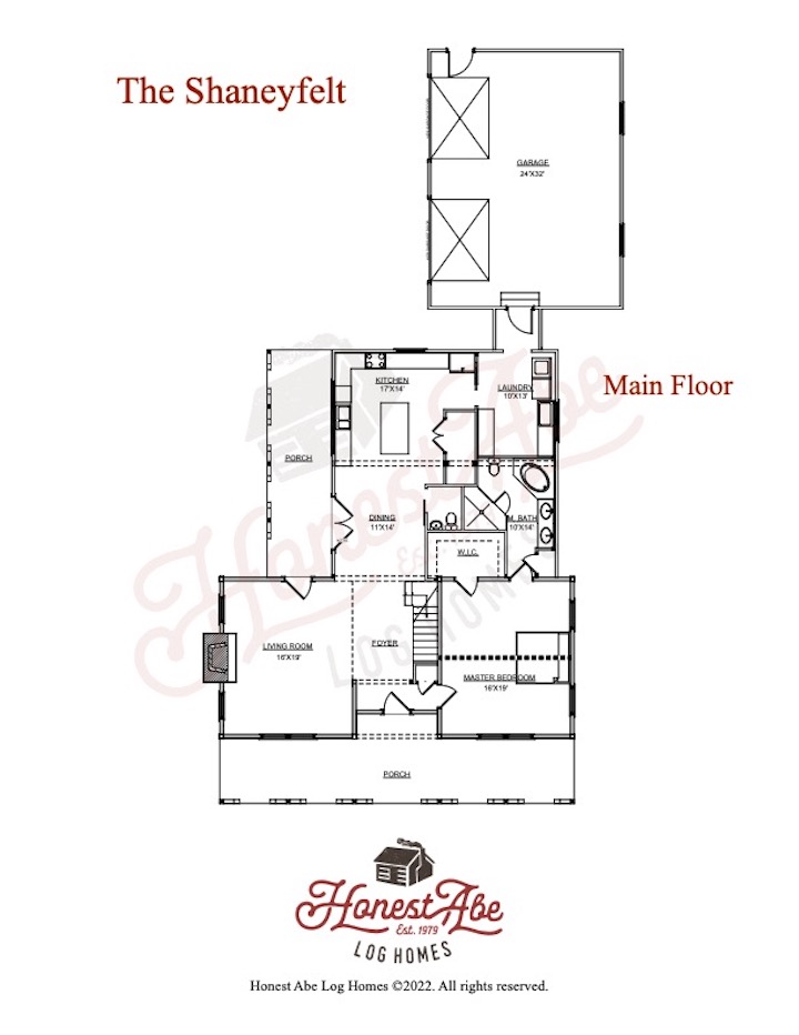 Shaneyfelt Main Floor Plan