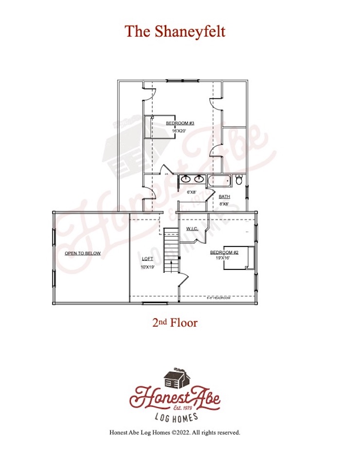 Shaneyfelt Second Floor Plan