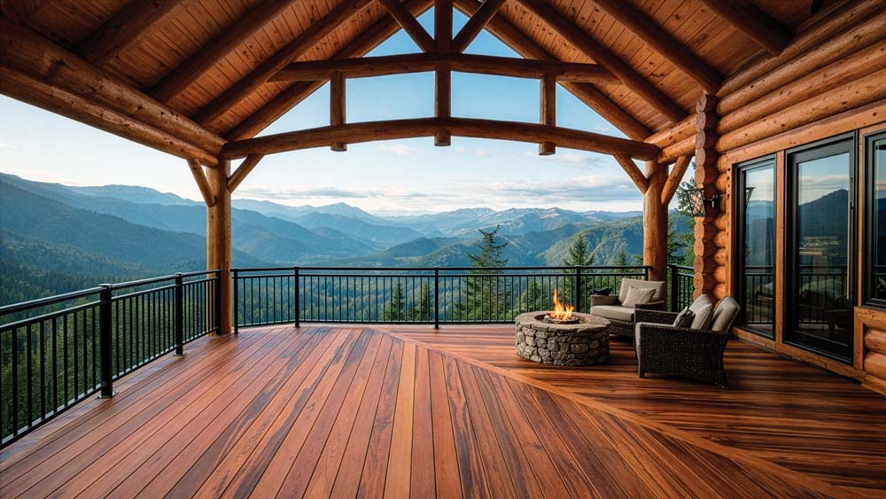 Tigerwood Deck Cabin