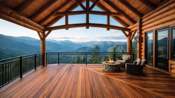 Tigerwood Deck Cabin