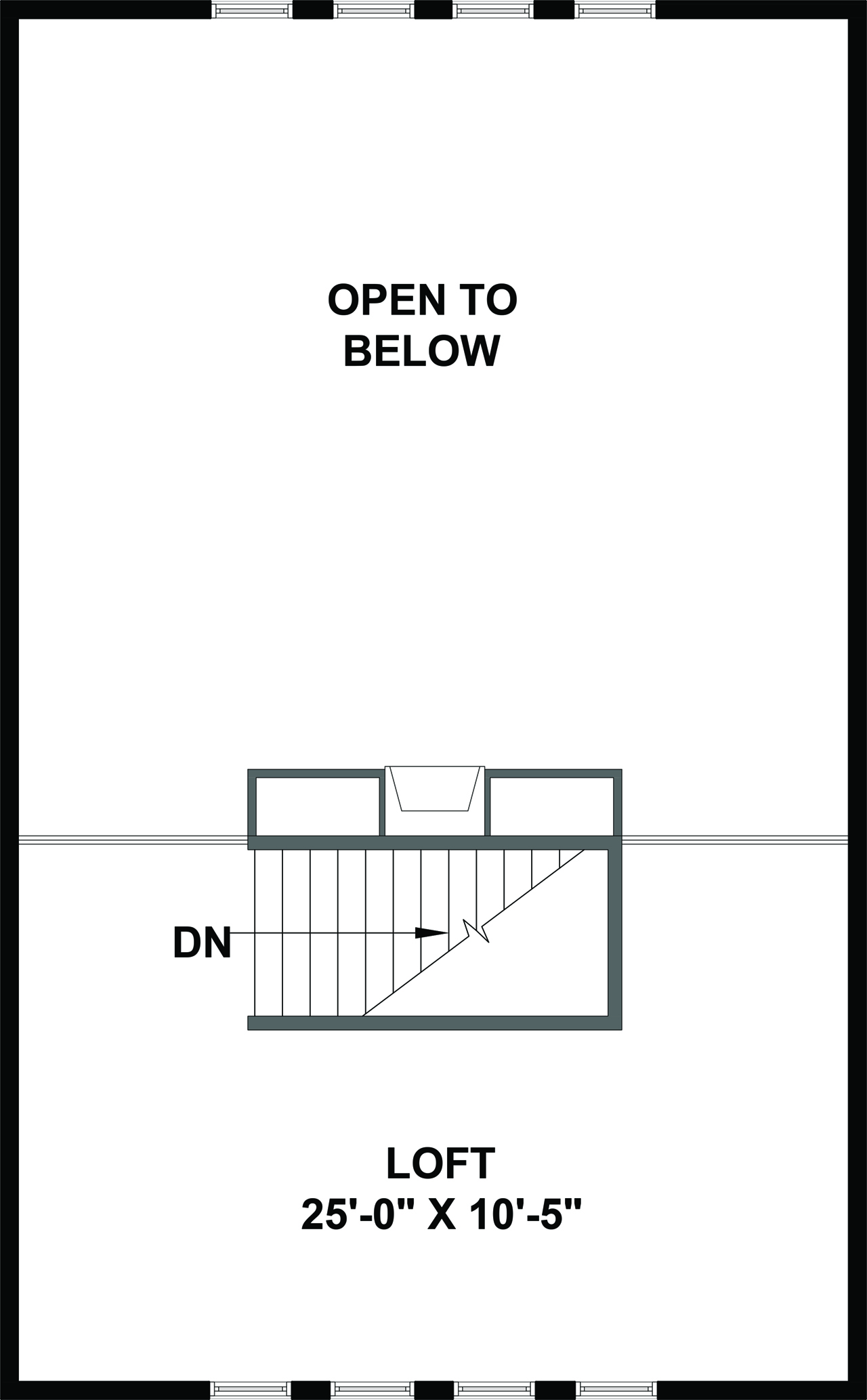 Timbertop Upper Floor Plan
