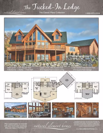 Tucked in Lodge floor plan