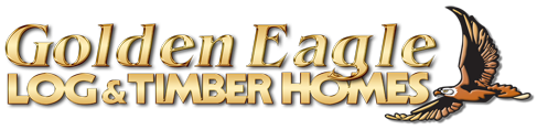 Golden Eagle Log & Timber Homes Logo